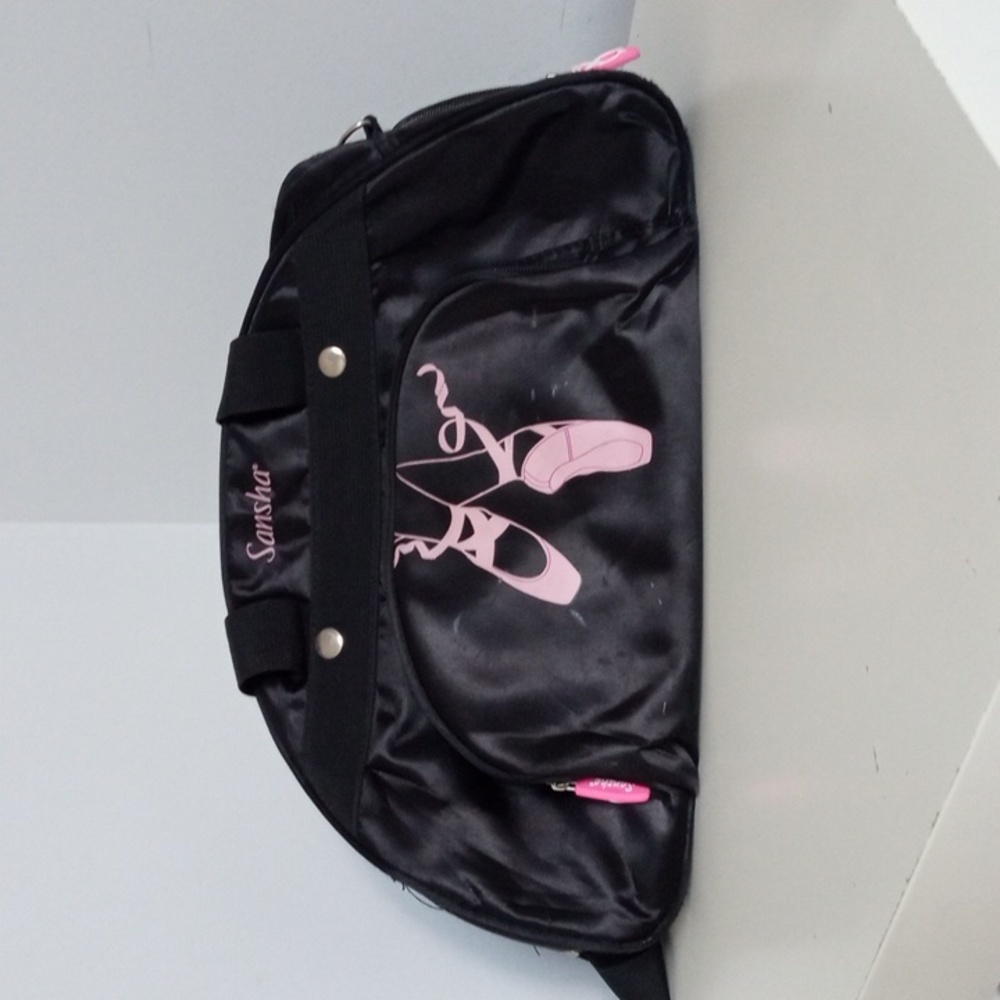 Sansha Black and Pink Ballet Travel Bag